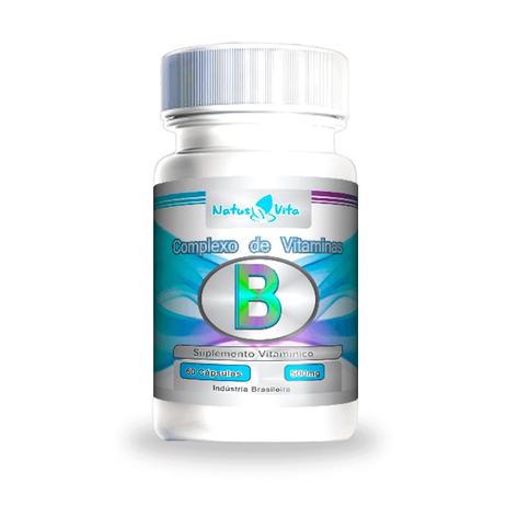 Complexo de Vitaminas B (B1, B2, B5). 60 Cápsulas - Natusvita Menor preço em Complexo de Vitaminas B (B1, B2, B5). 60 Cápsulas - Natusvita