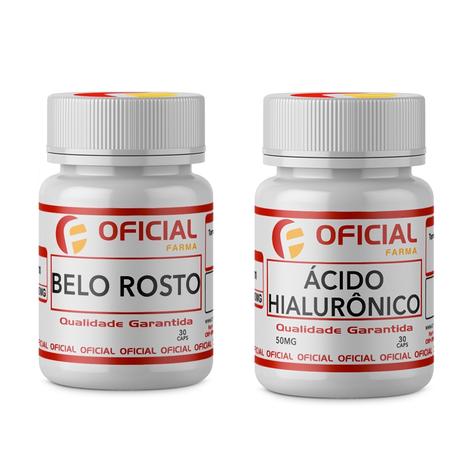 Composto Anti Manchas Faciais ” Belo Rosto ” + Ácido Hialurônico 50mg 30 Cápsulas - Oficialfarma Menor preço em Composto Anti Manchas Faciais ” Belo Rosto ” + Ácido Hialurônico 50mg 30 Cápsulas - Oficialfarma