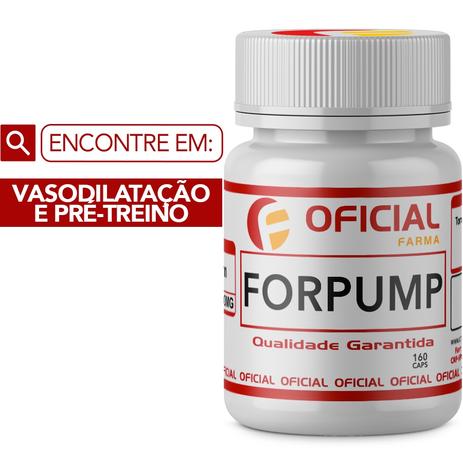 Menor preço em Composto Auxiliar Na Vasodilatação ” Forpump ” - 160 Capsulas - Oficialfarma