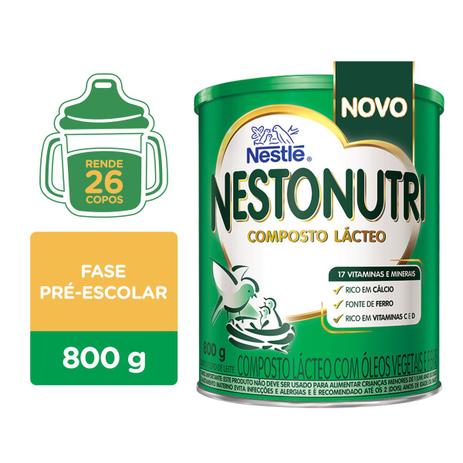 Composto Lácteo Nestonutri Nestle 800g - Nestlé Menor preço em Composto Lácteo Nestonutri Nestle 800g - Nestlé