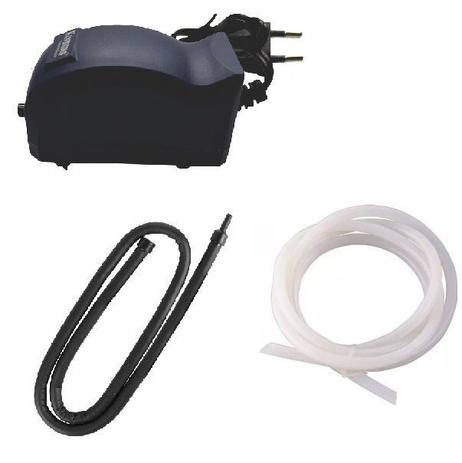 Compressor Aquario + Cortina De Ar Aquario Oxigenador 60cm - Pet import Menor preço em Compressor Aquario + Cortina De Ar Aquario Oxigenador 60cm - Pet import