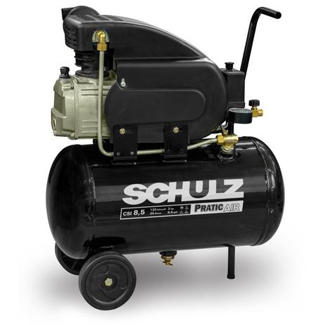 Compressor De Ar 8,5 Pés Pratic Air Csi 8,5/25l Schulz Menor preço em Compressor De Ar 8,5 Pés Pratic Air Csi 8,5/25l Schulz