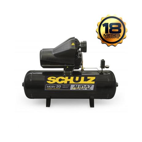 Menor preço em Compressor De Ar Alternativo Pistão Audaz Trif - c/chave de partida  - 380V MCSV20 AP/150- Schulz