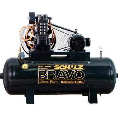 Compressor de Ar CSL 30BR/250 - 220/380V Trifásico - Schulz Menor preço em Compressor de Ar CSL 30BR/250 - 220/380V Trifásico - Schulz