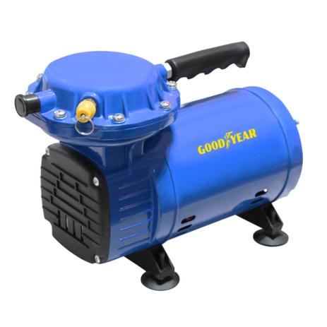 Compressor de ar direto 2,3 pés com acessórios - JETBLUE (110V/220V) - Goodyear Menor preço em Compressor de ar direto 2,3 pés com acessórios - JETBLUE (110V/220V) - Goodyear