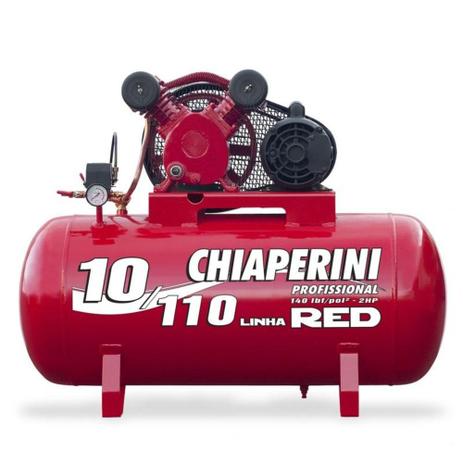 Compressor de ar média pressão 10 pés 110 litros trifási (220/380 (Trifásico)) - Chiaperini Menor preço em Compressor de ar média pressão 10 pés 110 litros trifási (220/380 (Trifásico)) - Chiaperini