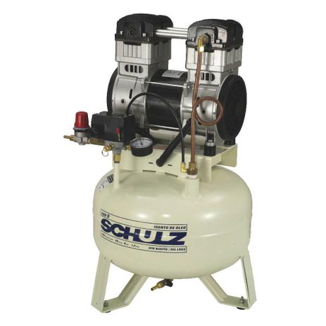 Compressor Schulz CSD 9 30 Litros Isento de Óleo 220v Monofásico Menor preço em Compressor Schulz CSD 9 30 Litros Isento de Óleo 220v Monofásico