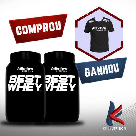 Comprou 2 Best Whey Beijinho de Coco - Ganhou Camisa Atlhetica é ruim? Comprou 2 Best Whey Beijinho de Coco - Ganhou Camisa Atlhetica é boa?