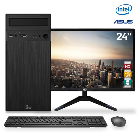 Computador 3Green com Monitor LED 24” Intel 8a geração G4900 3.1ghz 8GB DDR4 HD 3TB HDMI Áudio 8 canais Asus H310M é boa?