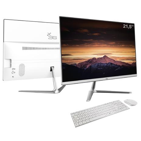 Computador All in One 21.5” FullHD Intel Dual Core 4GB HD 500GB 3green Speed Menor preço em Computador All in One 21.5” FullHD Intel Dual Core 4GB HD 500GB 3green Speed