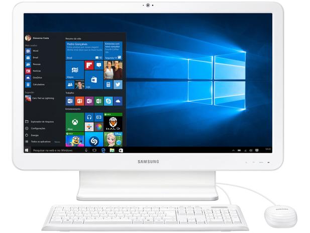 Computador All in One Samsung E1 Intel Dual Core - 4GB 500GB LED 21,5 ...