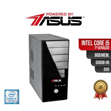 Computador ASUS I5 7Ger 8gb 500Gb DVD Menor preço em Computador ASUS I5 7Ger 8gb 500Gb DVD