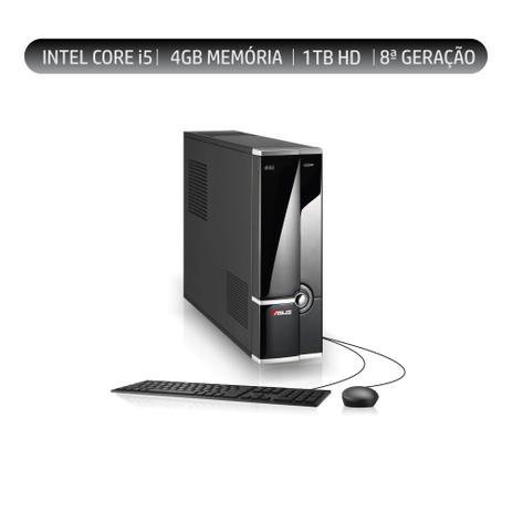 Computador ASUS I5 8ª Geração 4GB HD 1TB Kit é boa?