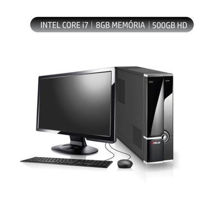 Computador Asus I7 4ª Geração 8GB 500GB Mon 17 Win Kit Menor preço em Computador Asus I7 4ª Geração 8GB 500GB Mon 17 Win Kit