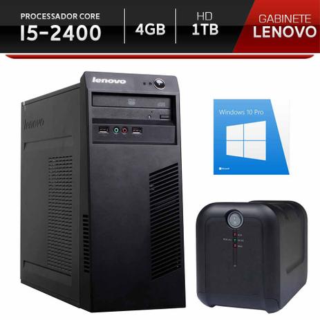 Computador BR-PC Intel Core i5-2400 4GB HD 1TB Windows 10 Pro Estabilizador 500VA Menor preço em Computador BR-PC Intel Core i5-2400 4GB HD 1TB Windows 10 Pro Estabilizador 500VA