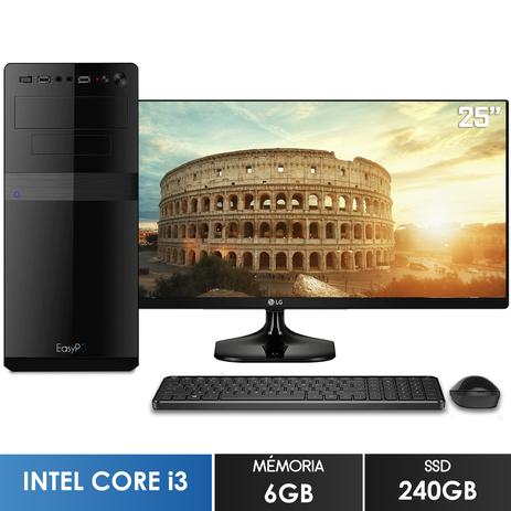 Computador com Monitor Ultrawide 25” LG Intel Core i3 6GB SSD 240GB Wifi mouse e teclado sem fio EasyPC Screen é ruim? Computador com Monitor Ultrawide 25” LG Intel Core i3 6GB SSD 240GB Wifi mouse e teclado sem fio EasyPC Screen é boa?