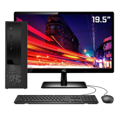Computador Completo Intel 8ª Geração 8GB DDR4 SSD 120GB (Placa de vídeo Intel UHD 610) Monitor 19.5" LED HDMI Skill SpeedUP Menor preço em Computador Completo Intel 8ª Geração 8GB DDR4 SSD 120GB (Placa de vídeo Intel UHD 610) Monitor 19.5" LED HDMI Skill SpeedUP