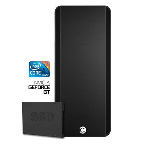 Menor preço em Computador CorpC Graphics Intel Core i5 8GB (Placa de vídeo GeForce GT) SSD 240GB