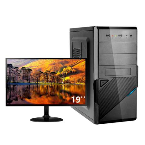 Computador Corporate I5 8gb Hd 500gb Monitor 19 Menor preço em Computador Corporate I5 8gb Hd 500gb Monitor 19