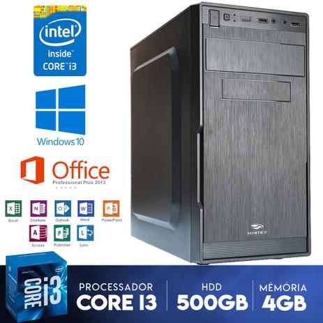 Computador Cpu Core I3 4gb 500gb - Yesstech Menor preço em Computador Cpu Core I3 4gb 500gb - Yesstech