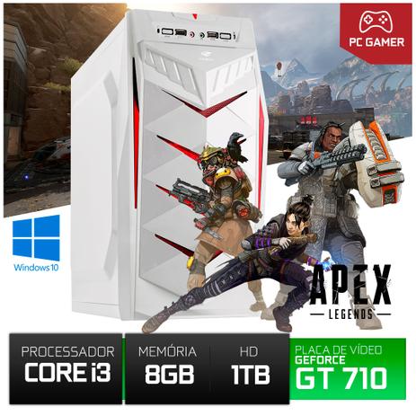 Computador Cpu Gamer Hd 1tb Placa De Video GT710 2gb 8gb Ram RGB - Yesstech Menor preço em Computador Cpu Gamer Hd 1tb Placa De Video GT710 2gb 8gb Ram RGB - Yesstech