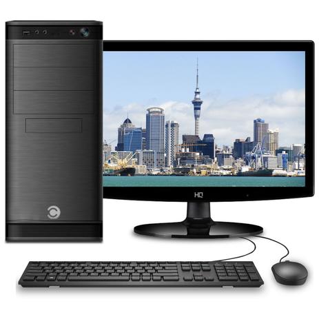 Computador Desktop Completo com Monitor Intel Core i5 4GB HD 3TB HDMI FullHD CorPC Space Menor preço em Computador Desktop Completo com Monitor Intel Core i5 4GB HD 3TB HDMI FullHD CorPC Space