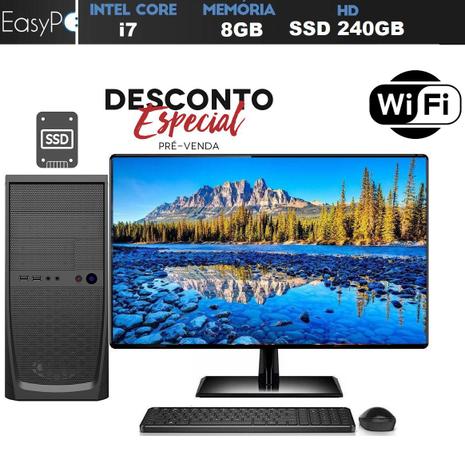 Computador Desktop Completo Monitor HDMI 19.5” Intel Core i7 8GB SSD 240GB HDMI Full HD Wifi EasyPC Super é ruim? Computador Desktop Completo Monitor HDMI 19.5” Intel Core i7 8GB SSD 240GB HDMI Full HD Wifi EasyPC Super é boa?
