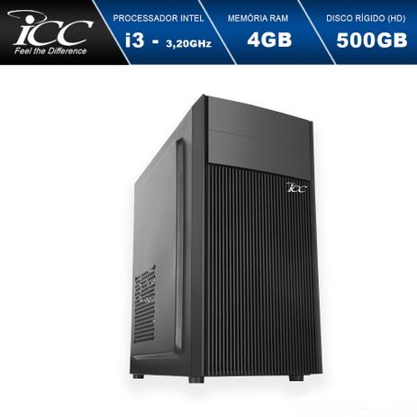 Computador Desktop ICC IV2341S Intel Core I3 3.20 ghz 4gb HD 500GB HDMI FULL HD é boa?