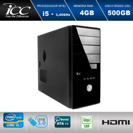 Computador Desktop Icc Iv2540s-2 Intel Core I5 3. 2 ghz 4gb Hd 500gb Menor preço em Computador Desktop Icc Iv2540s-2 Intel Core I5 3. 2 ghz 4gb Hd 500gb