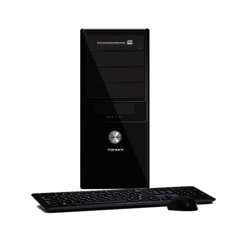 Computador Desktop Intel Core i5 4Gb 500Gb DVD + Kit Teclado e Mouse Windows 10 HDMI USB Preto - Chromos Menor preço em Computador Desktop Intel Core i5 4Gb 500Gb DVD + Kit Teclado e Mouse Windows 10 HDMI USB Preto - Chromos