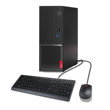 Computador Desktop Lenovo V50s i5-10400 8GB 1TB Linux 11HAS08100 Preto Menor preço em Computador Desktop Lenovo V50s i5-10400 8GB 1TB Linux 11HAS08100 Preto
