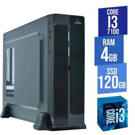 Computador Empresarial Concordia - SFF Core i3 4GB SSD 120GB - Concórdia Menor preço em Computador Empresarial Concordia - SFF Core i3 4GB SSD 120GB - Concórdia