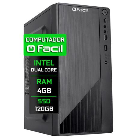 Computador Fácil Intel 4GB SSD 120GB - Fácil Computadores é boa?