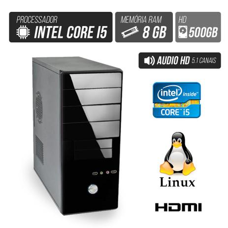 Menor preço em Computador Flex Computer Advanced I Intel Core i5 8GB DDR3 500GB HDMI áudio 5,1