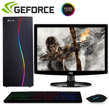 Computador Gamer Completo Com Monitor Led Intel Core I5 8gb Hd 500gb Nvidia Geforce Gt 2gb Kit Gamer Easypc Stronger Computador Gamer Magazine Luiza