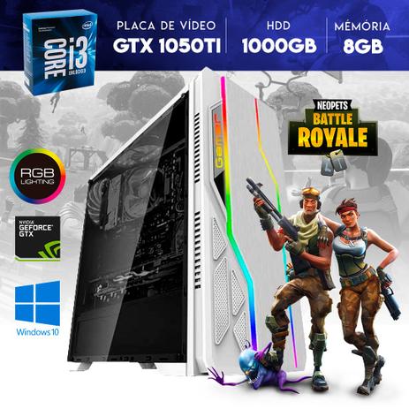 Computador Gamer Core i3 1000GB HDD/8GB RAM GTX 1050 Ti 4GB 128 Bits YessTech Power Menor preço em Computador Gamer Core i3 1000GB HDD/8GB RAM GTX 1050 Ti 4GB 128 Bits YessTech Power