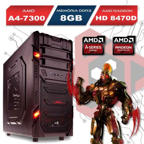 Computador Gamer GT AMD A4-7300 RAM 8GB HD 500GB WIFI - Alfatec Menor preço em Computador Gamer GT AMD A4-7300 RAM 8GB HD 500GB WIFI - Alfatec