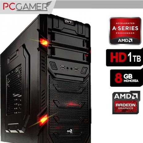 Computador Gamer GT AMD A6 7400K, 8GB Ram, Radeon R5, 1TB - Alfatec Menor preço em Computador Gamer GT AMD A6 7400K, 8GB Ram, Radeon R5, 1TB - Alfatec