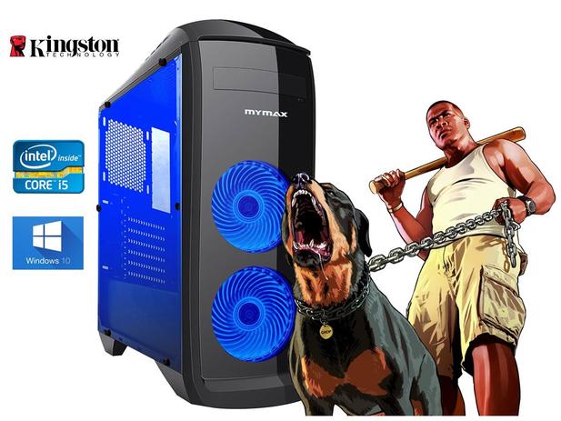 Computador Gamer I5, 8gb Ddr3, Ssd 120Gb, Placa Video 2gb Ddr3 Com Brindes - Mymax pegasus Menor preço em Computador Gamer I5, 8gb Ddr3, Ssd 120Gb, Placa Video 2gb Ddr3 Com Brindes - Mymax pegasus