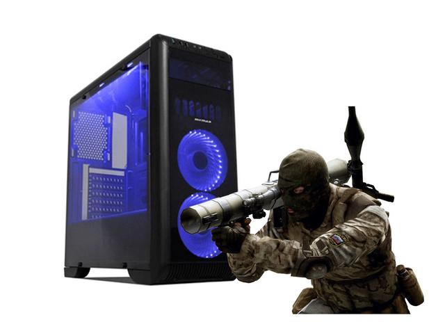 Computador Gamer I5, 8gb Ddr3, Ssd 120Gb, Placa Video 2gb Ddr3 - Tornado azul Menor preço em Computador Gamer I5, 8gb Ddr3, Ssd 120Gb, Placa Video 2gb Ddr3 - Tornado azul