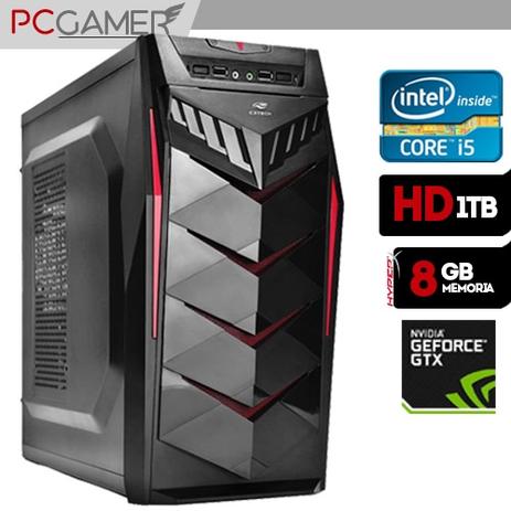 Computador Gamer Intel Core i5, 8GB, Geforce GTX 1050 2GB, HD 1TB, Windows 10 - Alfatec Menor preço em Computador Gamer Intel Core i5, 8GB, Geforce GTX 1050 2GB, HD 1TB, Windows 10 - Alfatec