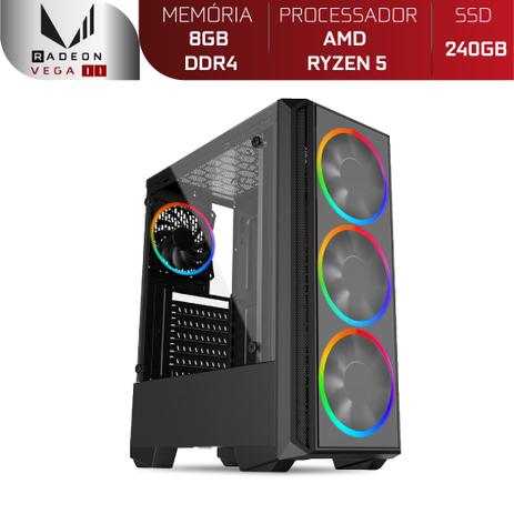 Computador Gamer Skill AMD Ryzen 5 3400G 4.2Ghz, Radeon RX VEGA 11, 8GB DDR4, SSD 240GB é boa?