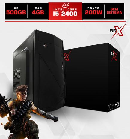 Computador I5 2400 4GB 500GB Fonte Atx BRX Menor preço em Computador I5 2400 4GB 500GB Fonte Atx BRX