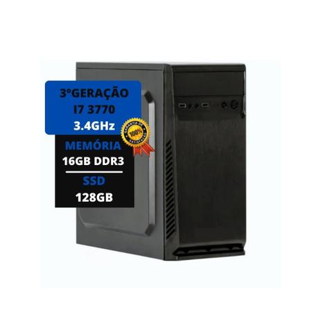 Computador i7 lga 1155 memória 16gb ddr3 fonte 200w ssd 128gb - FORTREK é boa?