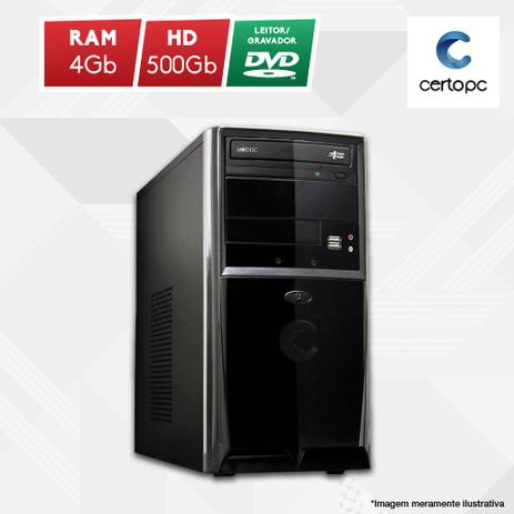 Computador Intel Dual Core 2.41GHz 4GB HD 500GB DVD Certo PC Fit 1002 é ruim? Computador Intel Dual Core 2.41GHz 4GB HD 500GB DVD Certo PC Fit 1002 é boa?