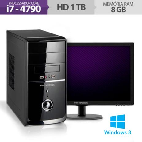 Computador Neologic Intel I7-4790 3.6ghz, Hd 1TB, 8GB Ram, Win 8.1 Monitor 21,5 NLI45737 é ruim? Computador Neologic Intel I7-4790 3.6ghz, Hd 1TB, 8GB Ram, Win 8.1 Monitor 21,5 NLI45737 é boa?