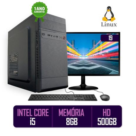 Computador pc cpu completo intel core i5 8gb 500gb kit monitor 19 led hdmi bestpc é boa?