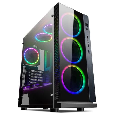 Computador PC Gamer Intel Core i5 10400F 16GB DDR4 Radeon RX 580 8GB HD 500GB 500W 3green Aggressive Menor preço em Computador PC Gamer Intel Core i5 10400F 16GB DDR4 Radeon RX 580 8GB HD 500GB 500W 3green Aggressive
