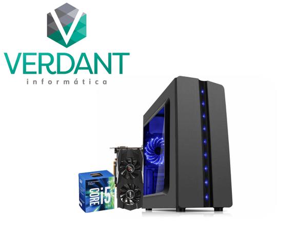 Computador Verdant Gamer Intel I5 7400, RX 570 4gb, RAM 8gb Ddr4, HD 1TB Menor preço em Computador Verdant Gamer Intel I5 7400, RX 570 4gb, RAM 8gb Ddr4, HD 1TB