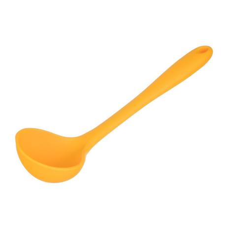 Concha de Silicone Utensílios de Cozinha 27 cm Amarelo - Weck Menor preço em Concha de Silicone Utensílios de Cozinha 27 cm Amarelo - Weck